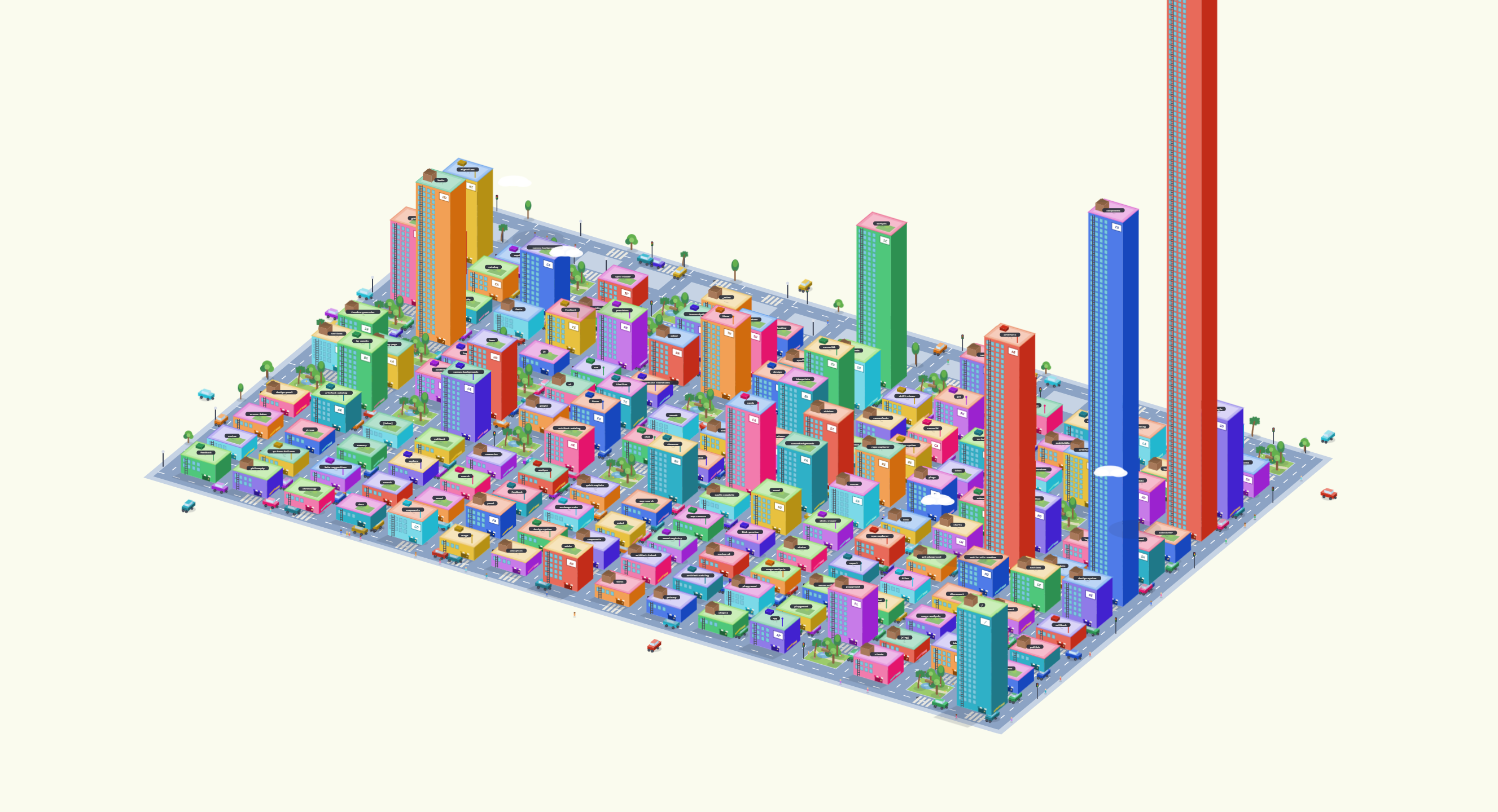 GitCity preview